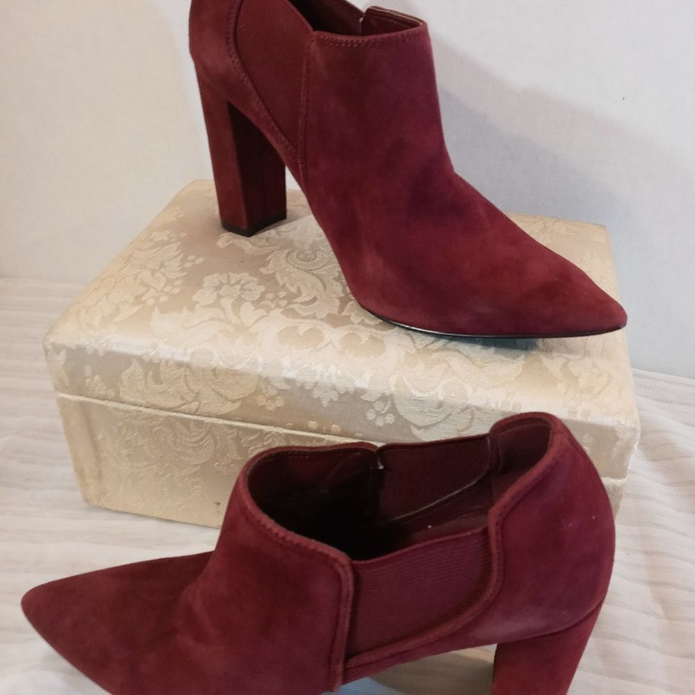 Marc Fisher Maroom Hydra Pointed Toe Block Heeled… - image 11